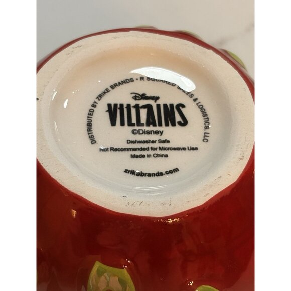 Sale! Disney Villains Mug Snow White Wicked Queen Poison Apple Lustre Coffee Mug - Picture 4 of 4